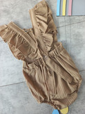 بادی دخترانه سرشانه چیندار