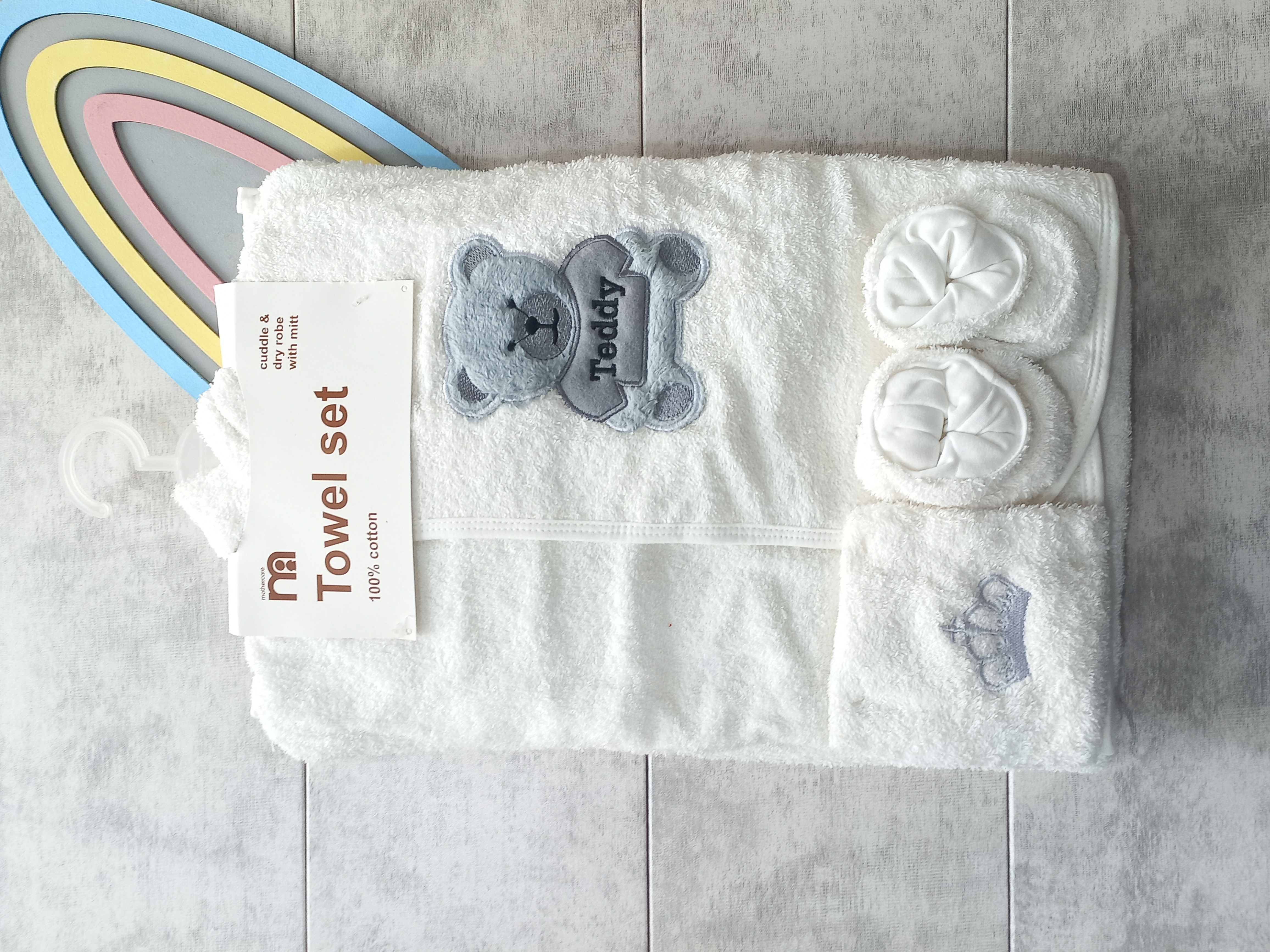 سرویس حوله کودک و نوزاد برند mothercare