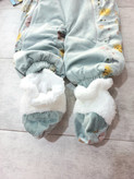 کاپشن سرهمی عروسکی کلاه دار برند baby life