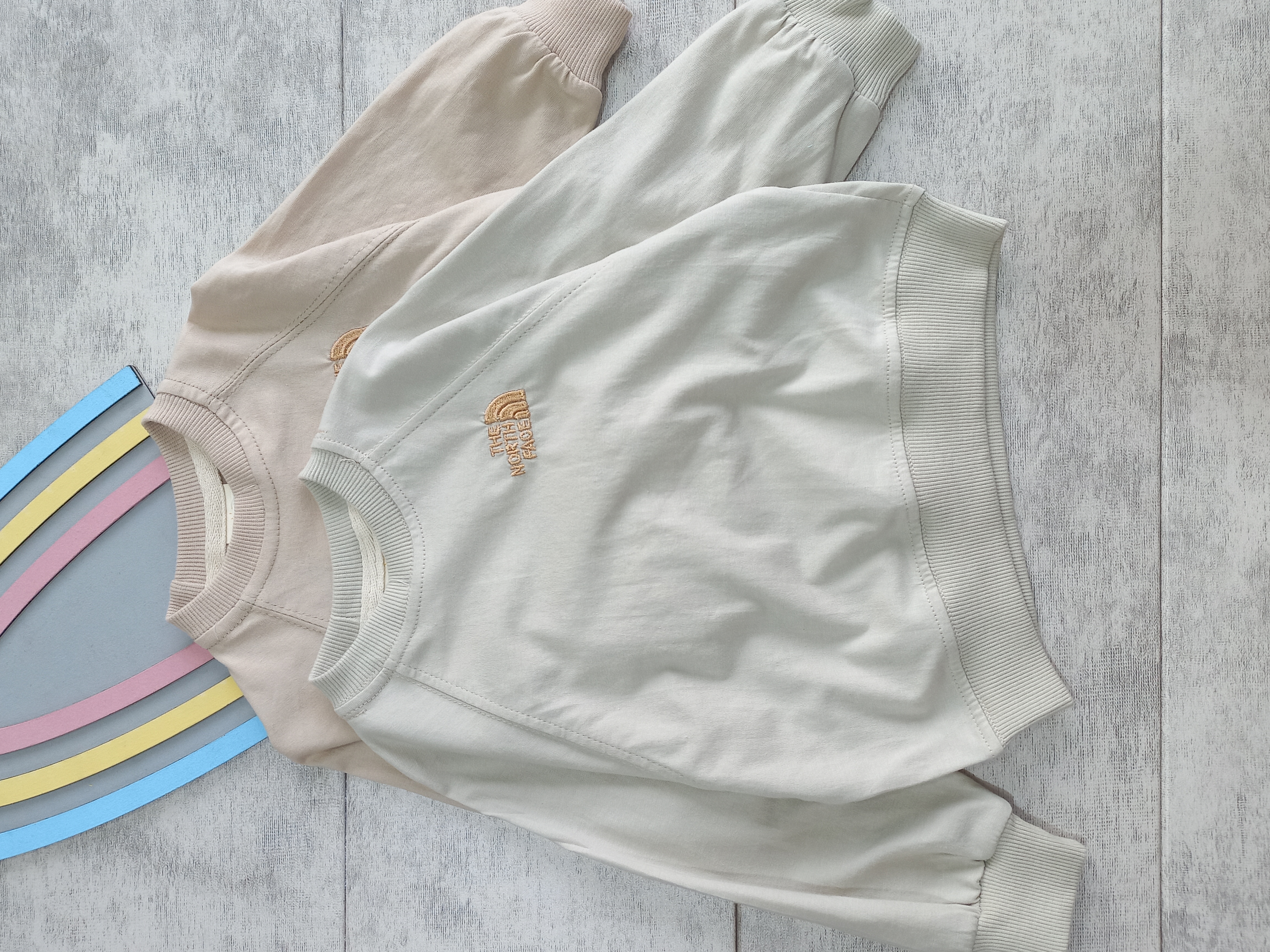 بلوز تک دورس پسرانه طرح گلدوزی the North face