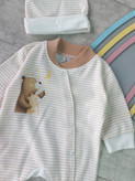 ست سرهمی و کلاه دخترانه و پسرانه برند Baby land